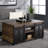 Coffee Table With Sliding Doors