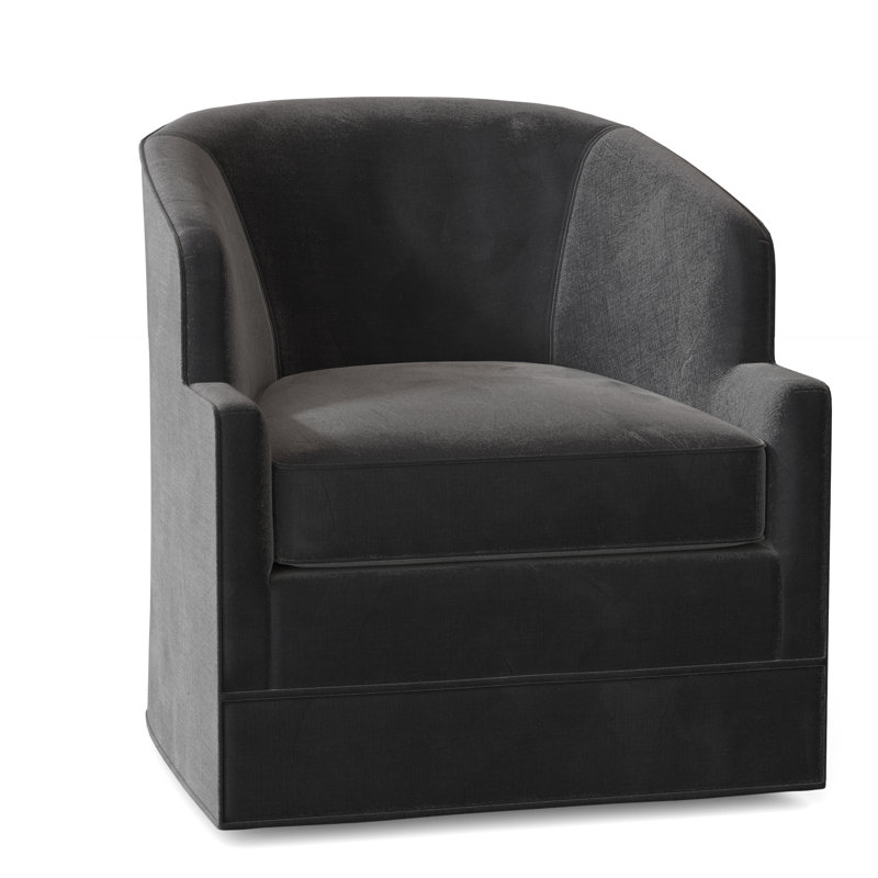 Manning 29" Wide Swivel Barrel Chair, 3029 Fossil
