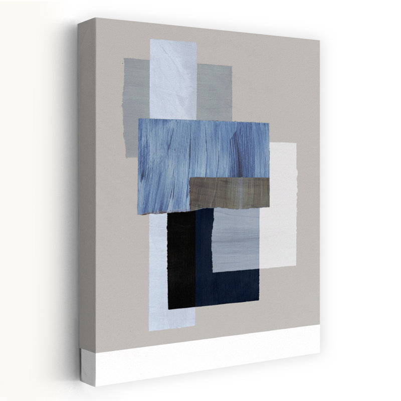 Art contemporain, art abstrait, H 24 po x l 16 po