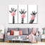 Trois girafes Three Bubble Gum 3 pièces-92829713