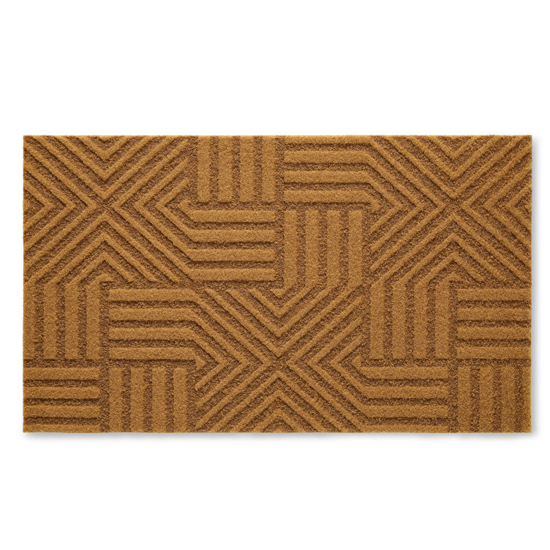 Tapis de porte TerraGrip Geo Maze, Naturel
