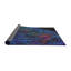 Tapis à tisser bleu/rose/noir-47940450
