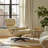 Real Leather lounge chair with Solid Wood-119218617