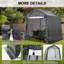 Polypropylene Portable Storage Shed-97285372