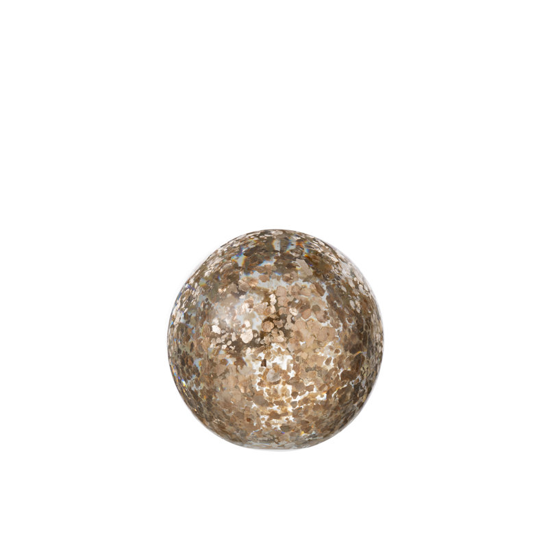 Piper Glass Decorative Object, 10cm H x 10.5cm W x 10.5cm D