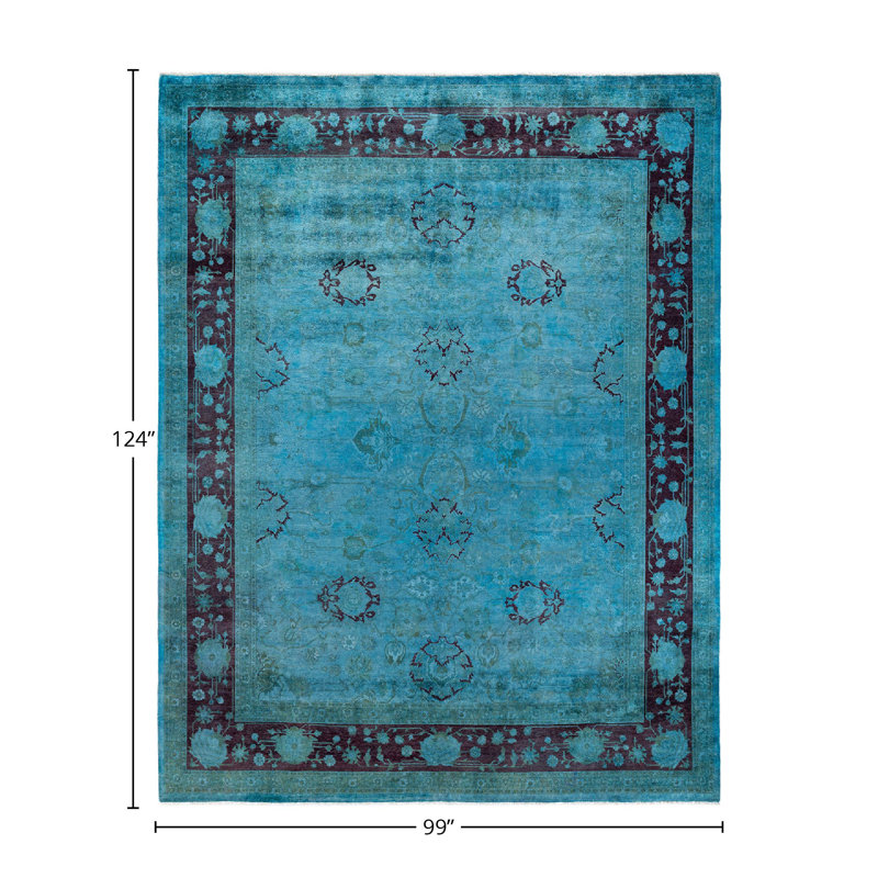 Coetta One-of-a-Kind 8' 3" X 10' 4" Hand Knotted Area Rug