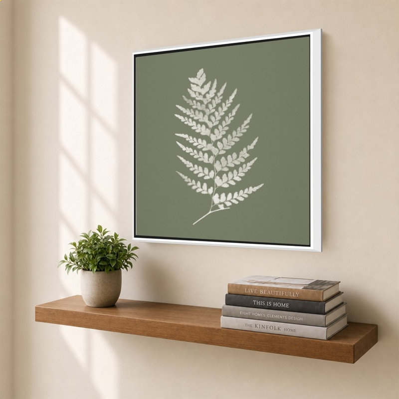 «True Green X» par Katie pertiet - impression sur toile, H 40 po x l 40 po