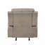 Fauteuil inclinable luxueux luxueux brun