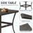 Metal 2 - Person Outdoor Patio Rocking Seating Group With Cushions-1160601485