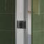 Porte coulissante de 60 po de largeur et 70 po de hauteur avec porte coulissante en aluminium et double poignée comme porte-serviettes