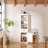 75'' Freestanding Small Size Wooden Organizer Pantry