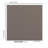 True Story Polished 12'' W x 12'' L Porcelain Throughbody Singular Tile-37768007
