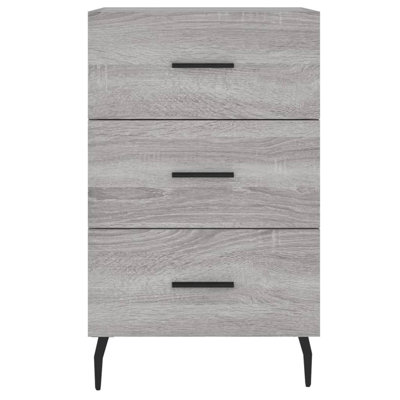 Mehrudin 40cm W Iron Bedside Table