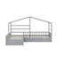Lit plateforme simple avec 3 tiroirs-156020524