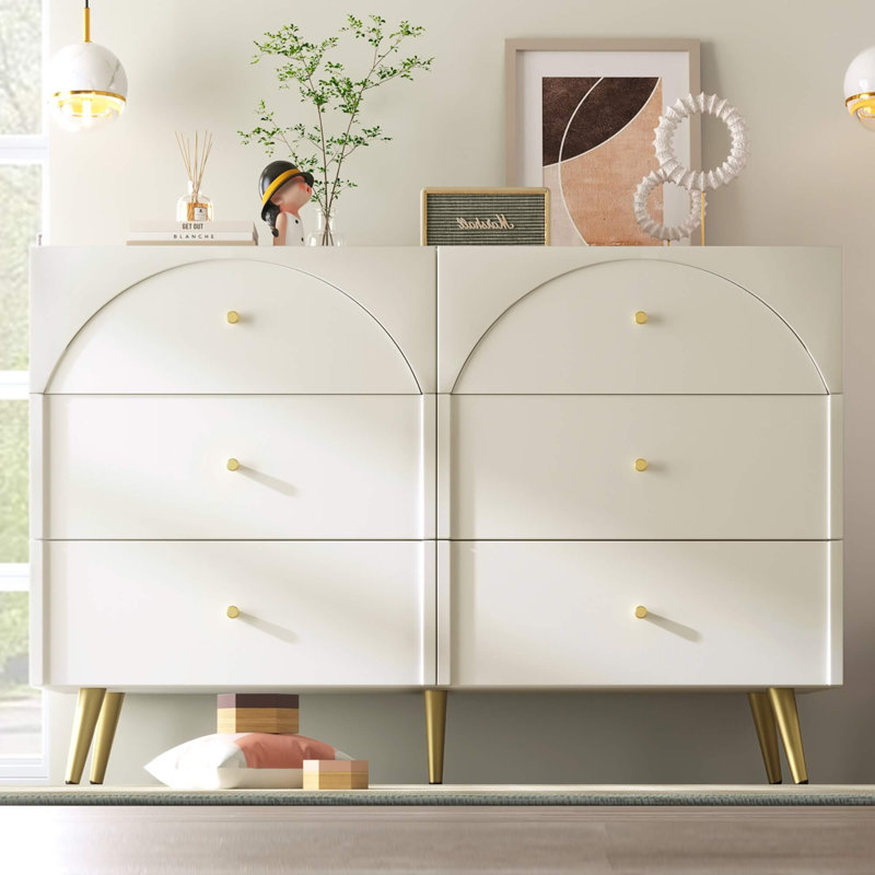 120 cm W Chest of 6 Drawers