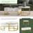 Almirah Extendable Frame Coffee Table with Storage