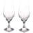 Nero 412ml Handmade Crystal Wine Glass Set