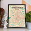 Minneapolis City Map - No Frame Print-398328409