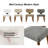 Mid Century Modern Upholstered Dining Chairs (Set of 2)-1063126759