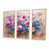 Toile naturelle avec cadre flottant