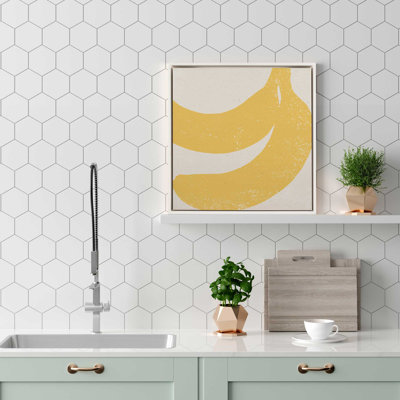 Essence de banane, reproduction sur toile