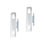 Mounting Bracket Set for Basic Curtain Rod, Silver Steel - Basics by Wayfair™
