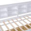 Lit de jour simple en bois avec 2 tiroirs, lit de jour avec tablette de rangement et ports de chargement USB-224250777-224250776