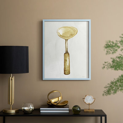 Kitchen Necessity I Framed Print - Solid Wood