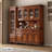 Nut-brown Solid Wood Sideboard