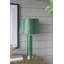 Lampe de table en cuir