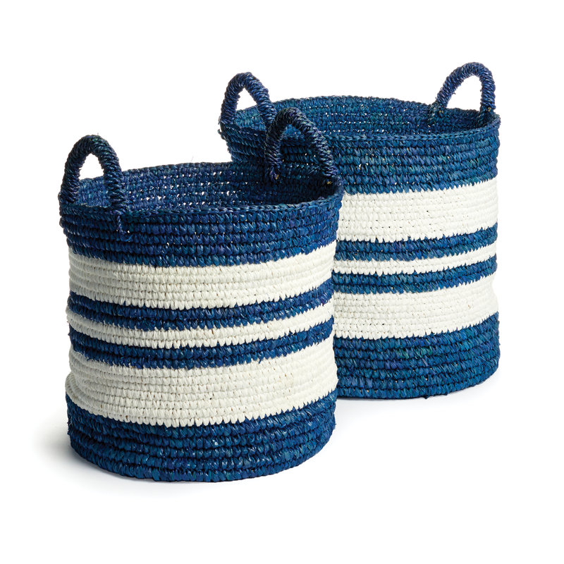 Ensemble de 2 paniers en osier Wedemeyer Barclay Butera