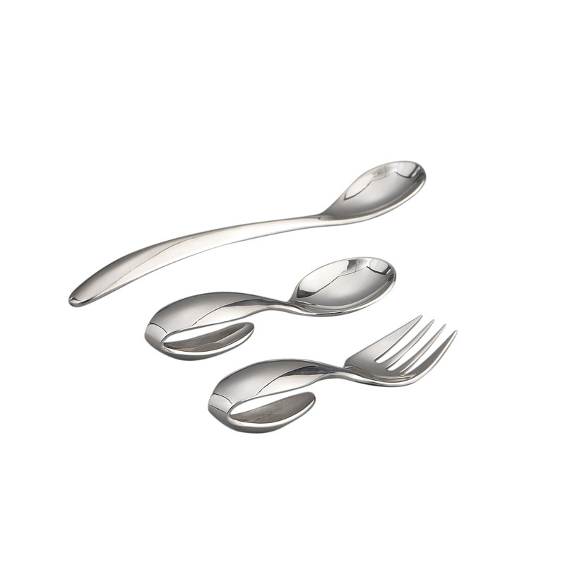 Ensemble d'alimentation pour bébé Nambe 18/10 ss