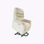 Fauteuil inclinable électrique en velours-816931295