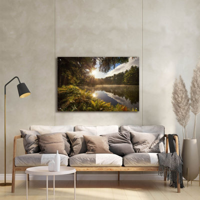 «Sunstars» par Patrick Zephyr, art mural en verre acrylique