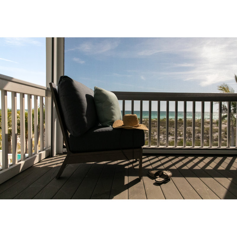 Laguna Outdoor Lounge Chair, Canvas Granite Sunbrella®