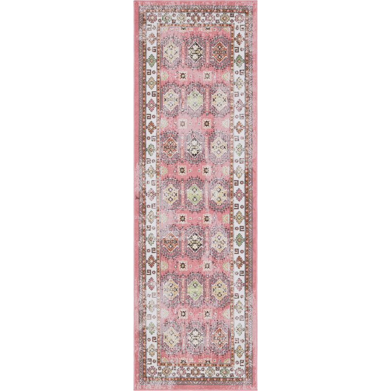 Devers Geometric Indoor Rug, Runner 2'7" x 10'
