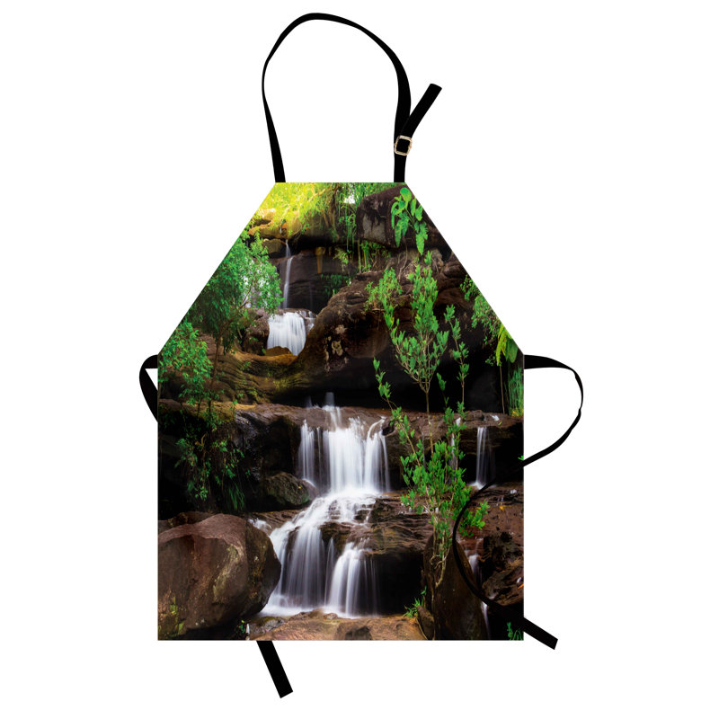 No Pattern Bib Apron