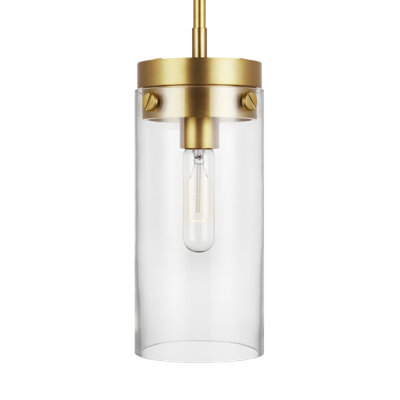 Wasdale 1 - Light Single Cylinder Pendant by Chapman & Myers 