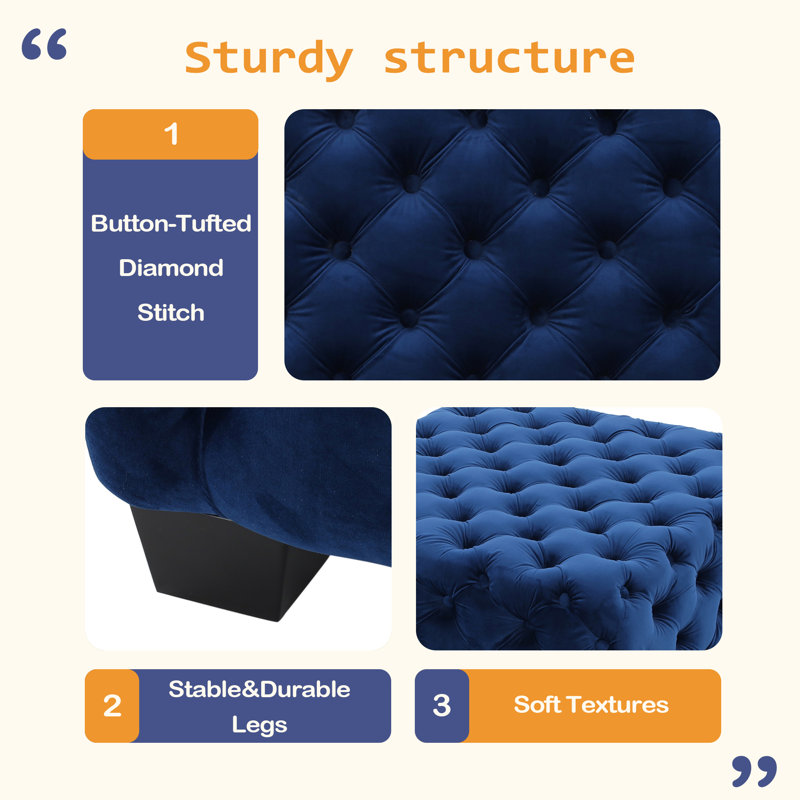 OTTOMAN, Blue