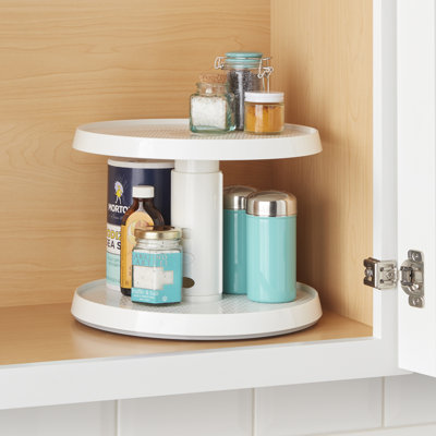 Pantry Organizers YouCopia® Crazy Susan® Two-Tier Turntable, Lazy Susan Organizer