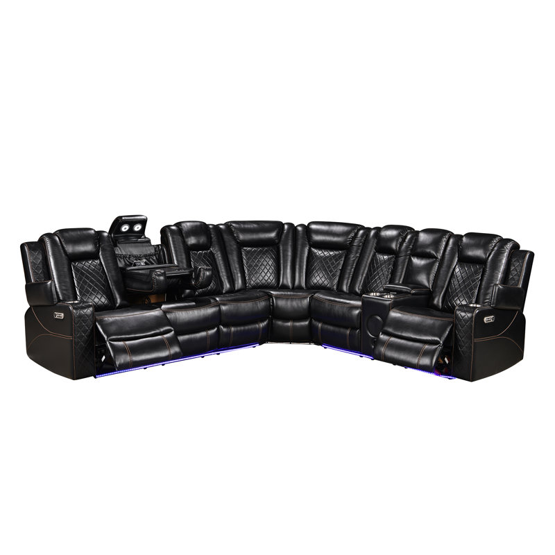 Fauteuil inclinable électrique entièrement assemblé de 99 cm de large avec port de chargement USB, canapé inclinable en similicuir brun