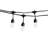 Leonor Outdoor 12 - Bulb 24'' Plug-in LED Globe String Light