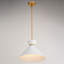 Luminaire suspendu conique à 1 lumière Racine-1299590904