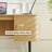 55'' Computer Desk With 2 Storage Cabinets, Mid Century Executive Desk With Charging Station, Modern Home Office Large Desk With Adjustable Metal Legs-1257749546-1254543602