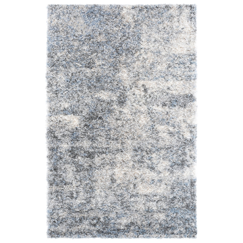 Tapis ivoire / gris Artur, Rectangle 3 pi 3 po x 5 pi 3 po