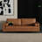 Pritchett 84" Vegan Leather Sofa-1550377401