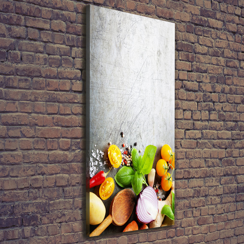 Vegetables - Wrapped Canvas Print