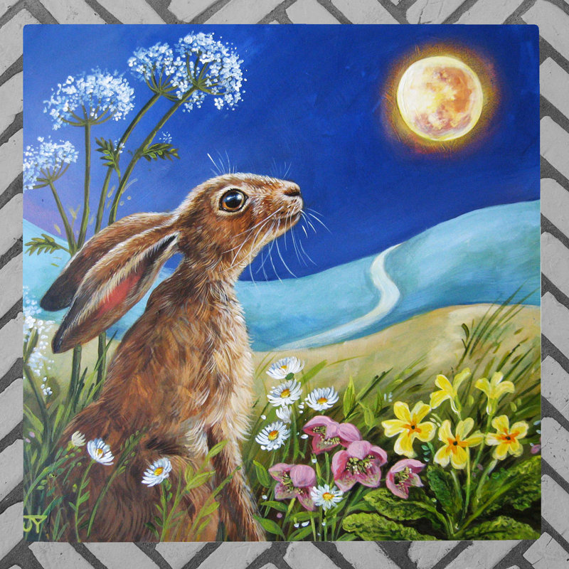 JUDITH YATES Farmhouse Wall Decor on Ceramic