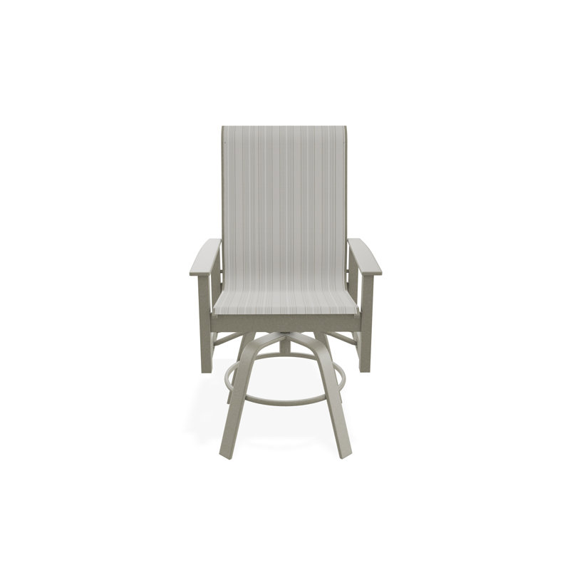 Fauteuil pivotant en polyester de qualité marine Leeward Sling, Tempête, Port