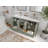 Alys 60'' Free Standing Double Bathroom Vanity with Marble Top (Knobs Option)